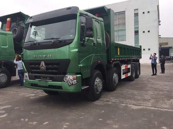 TMT Motors Hà Nội Xe Ben Howo 4 Chân Thùng Vuông