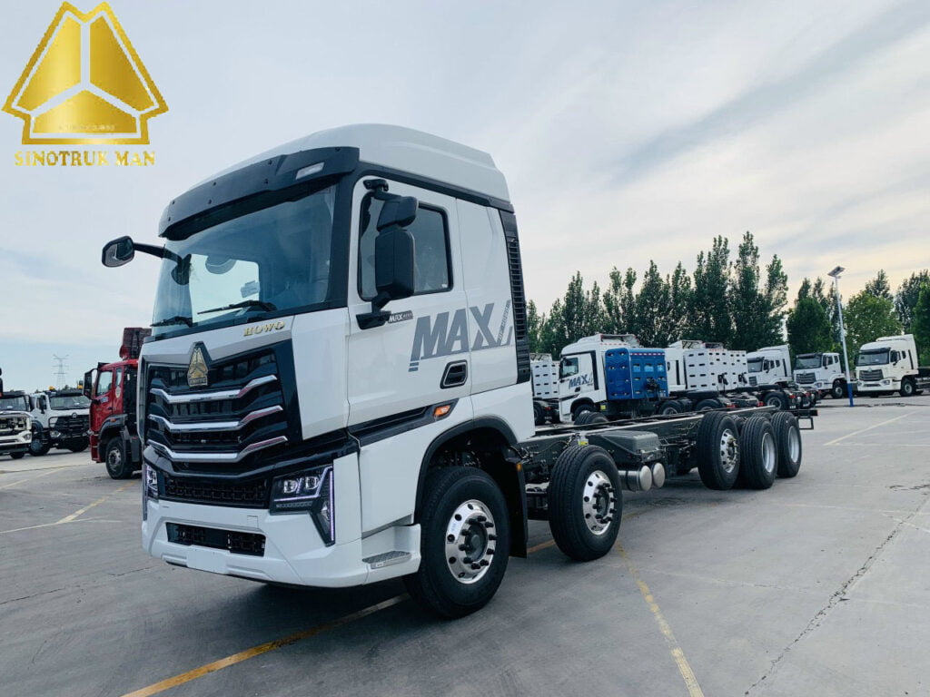 Xe Tải 5 Chân Howo Max 400 Man