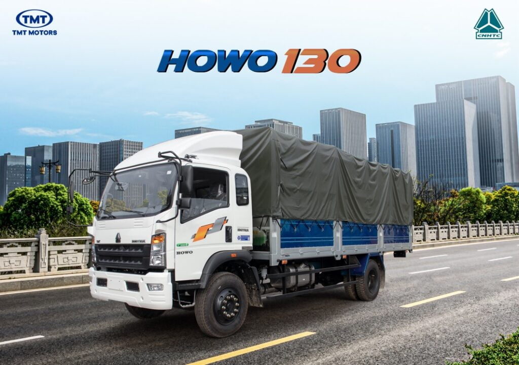 Xe Tải 7T5 Howo Tmt Hw130 Thùng 6m2