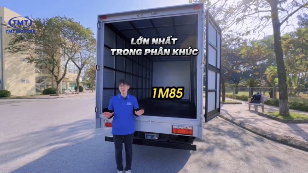 Xe Tải 3 Tấn 5 Tmt E350 Captain Thùng Kín