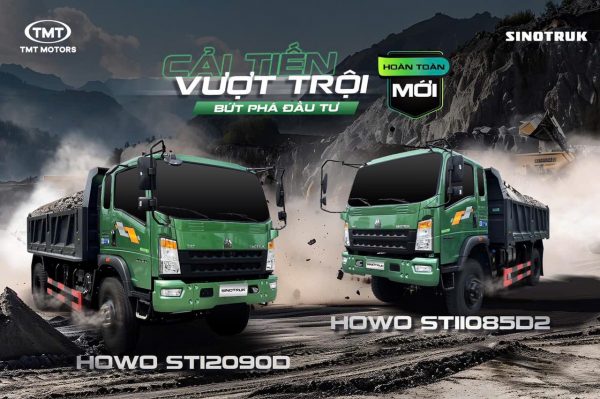 TMT Motors Hà Nội Xe Ben 9 Tấn Howo Tmt ST12090D