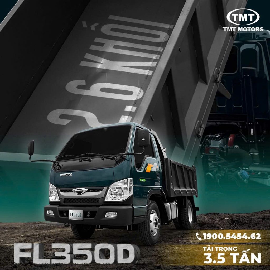 Xe Ben 3.5 Tấn TMT FL6035D 2025 – Lựa Chọn Vàng Cho Công Trình Dân Dụng